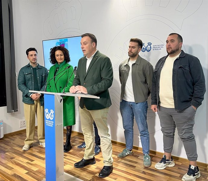Presentación en la Diputación de Huelva de la tercera edición del Buena Vibra Urban Fest.