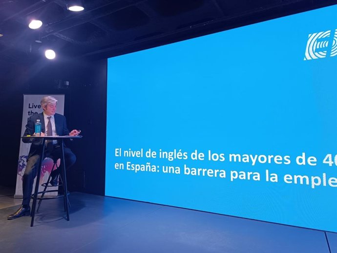 Presentación del estudio 'El nivel de inglés de los mayores de 40 años en España: una barrera para la empleabilidad'