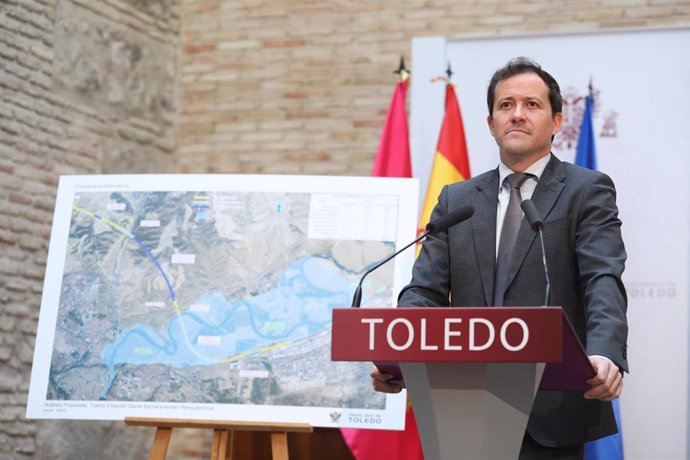 El alcalde de Toledo, Carlos Velázquez.