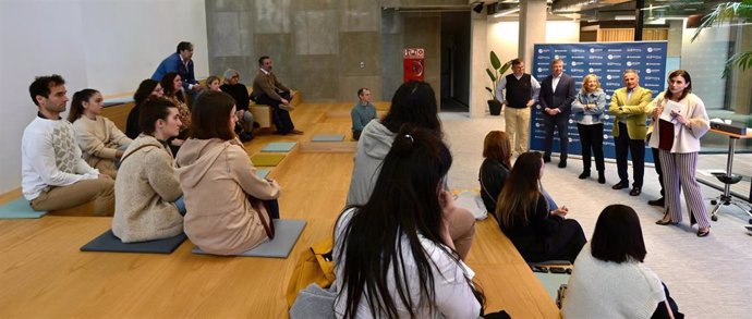 La alcaldesa de Santander, Gema Igual, interviene en la presentación del XII Espacio Coworking