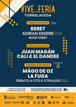 Cartel de 'Vive la Feria Torrelavega' 2025