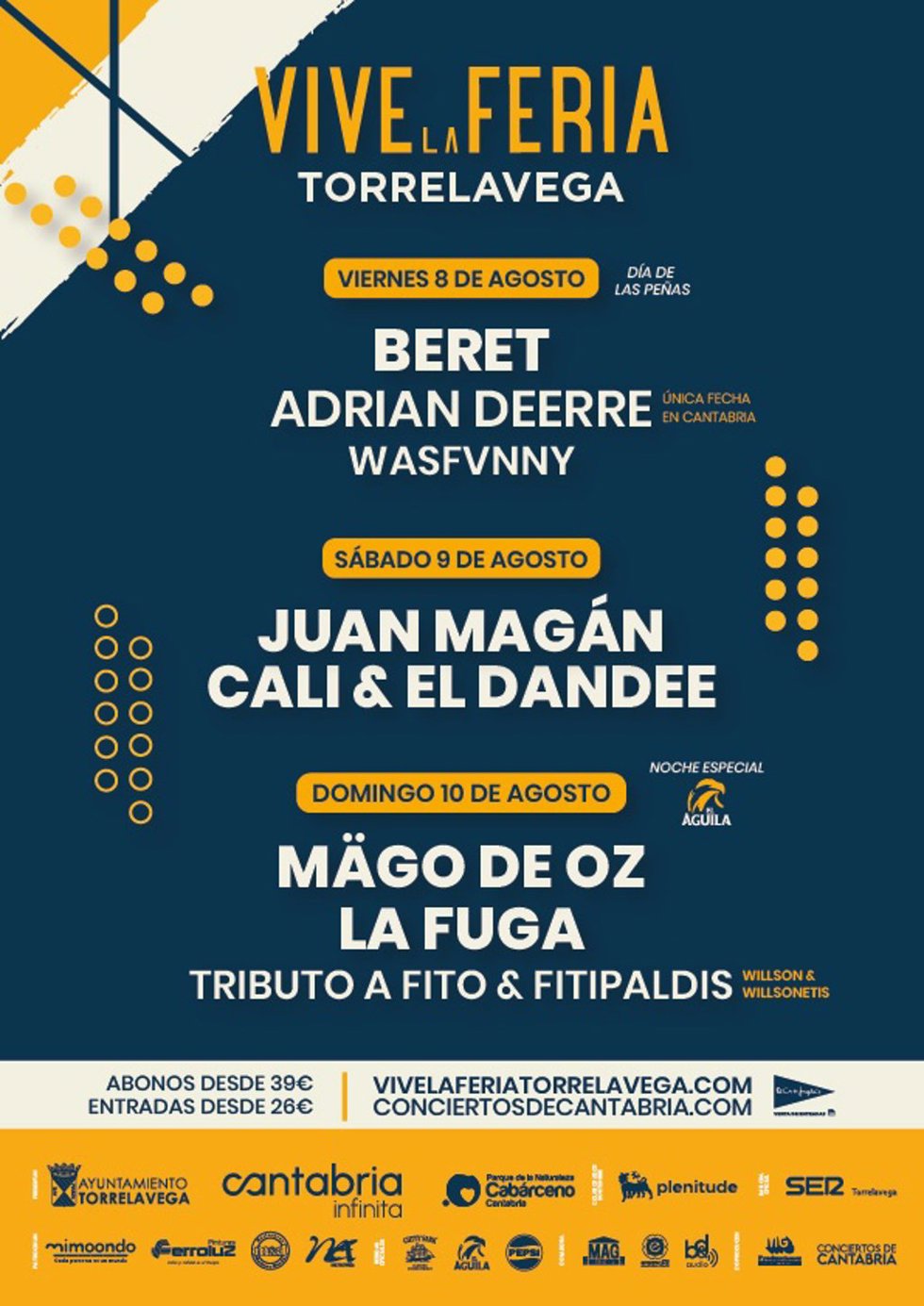 Cartel de 'Vive la Feria Torrelavega' 2025