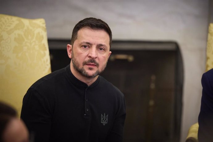 Volodimir Zelenski, presidente de Ucrania.