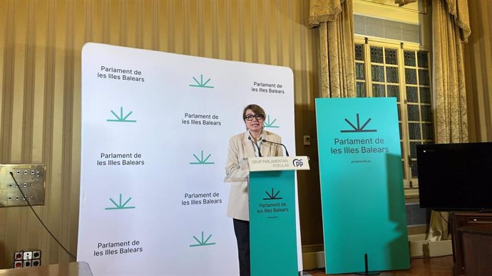 La portavoz adjunta del PP en el Parlament, Marga Durán.