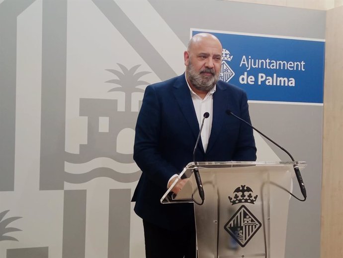 El alcalde de Palma, en rueda de prensa.