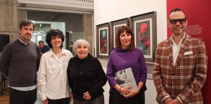 Presentación de la exposición 'Una vida entre tintas'.
