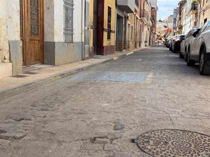 Imatge del clavegueram a Catarroja