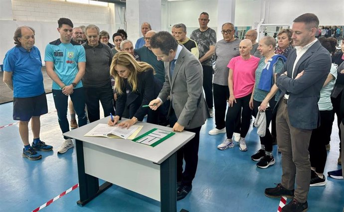 Momento del a firma del acuerdo