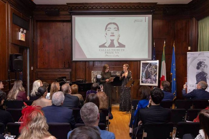 Natalia Denegri recibe por segundo año consecutivo el prestigioso Callas Tribute Prize