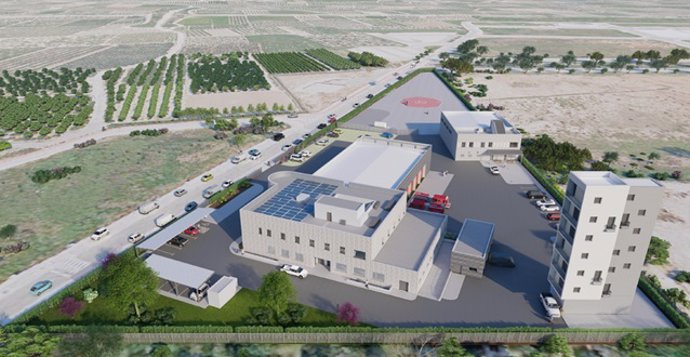 Projecte del parc de bombers d'Alzira