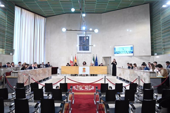 Pleno del Ayuntamiento de Almería.