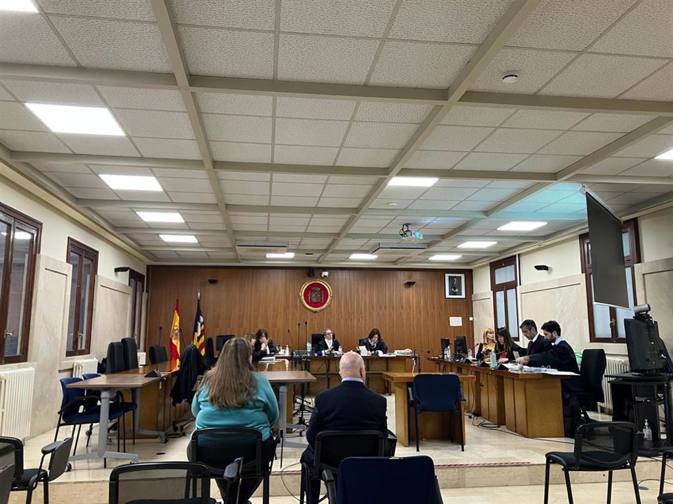 El exalcalde de Sant Antoni José Tur, en el juicio.