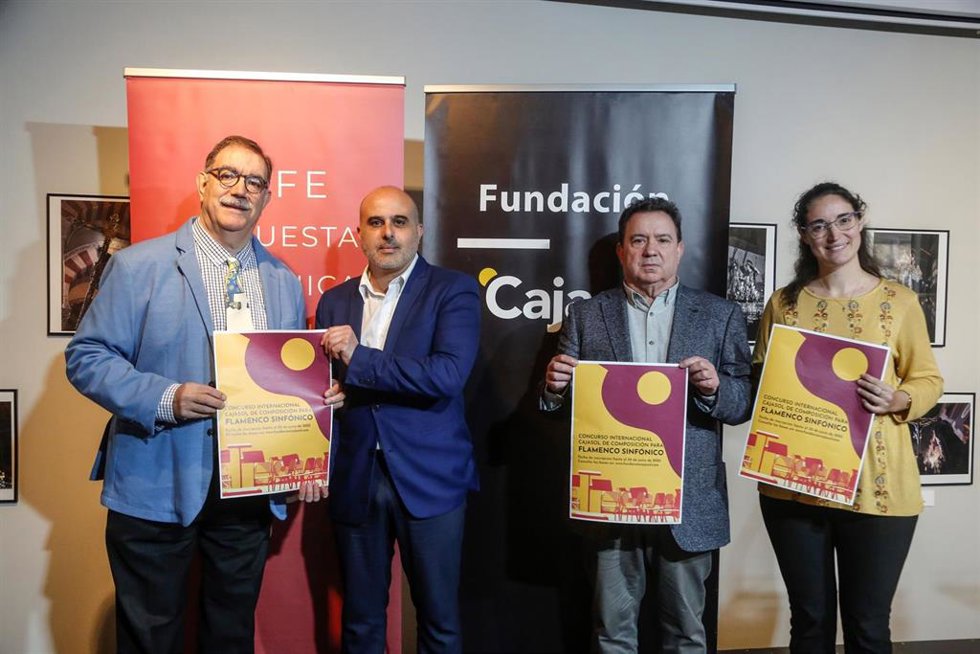 Presentación del I Concurso Internacional Cajasol de Composición para Flamenco Sinfónico.