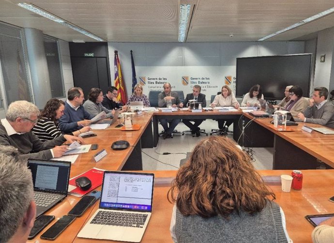 Reunión de la Mesa de la Enseñanza Privada Concertada de este miércoles.