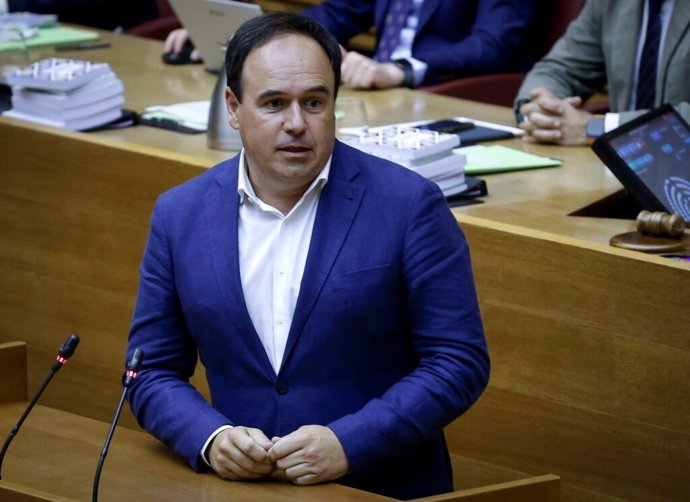 Archivo - El síndic del PP en Les Corts, Juanfran Pérez