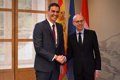 Sánchez y el primer ministro de Luxemburgo apuestan por fortalecer la industria de defensa europea y apoyar a Ucrania