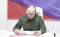 Las tropas rusas informan a Putin del "inicio de la etapa final" de la contraofensiva en Kursk