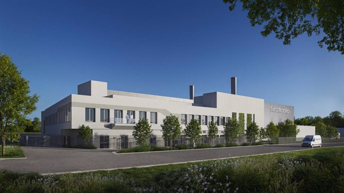 View of the planned firstcolo data centre in Rosbach, near Frankfurt, Germany, Version 1.