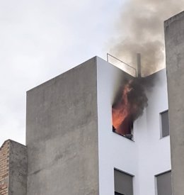 Incendio en una vivienda de Benicarló