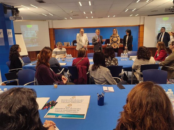 Apertura jornadas inclusión laboral de colectivos vulnerables