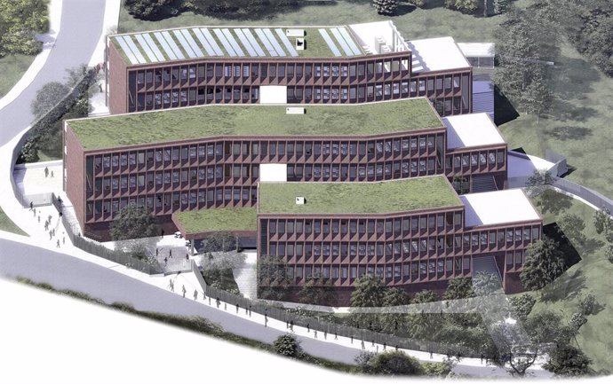 Proyecto del nuevo Centro Integrado de Formación Profesional (CIFP) La Grandiella, en Avilés.