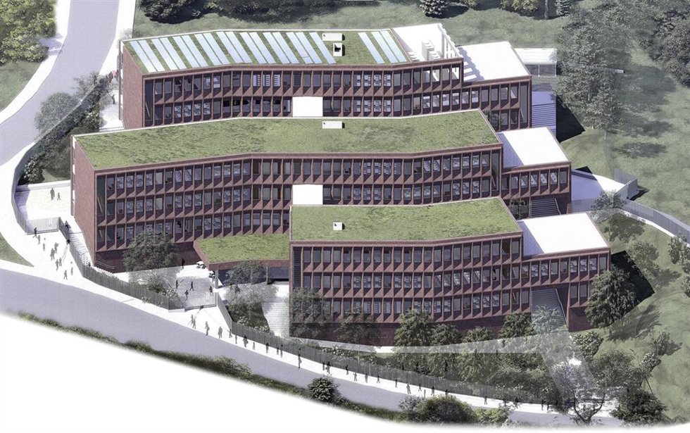 Proyecto del nuevo Centro Integrado de Formación Profesional (CIFP) La Grandiella, en Avilés.