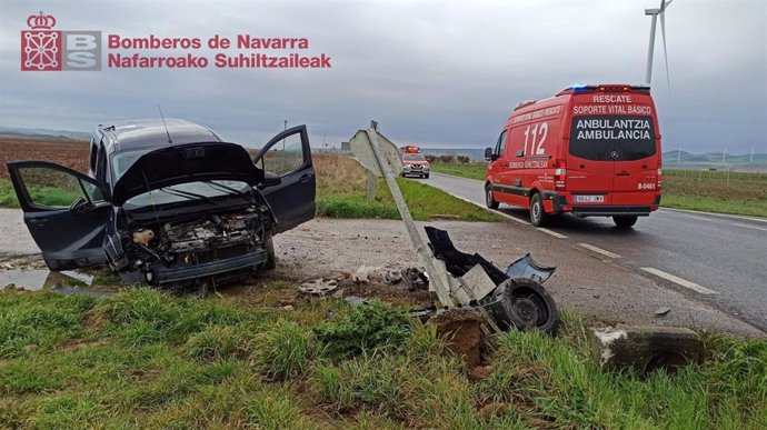 Imagen del accidente.