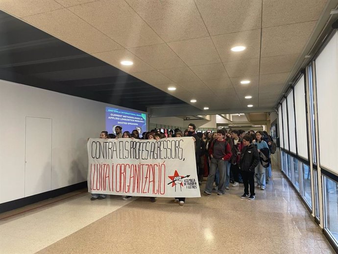 Protesta a la UAB