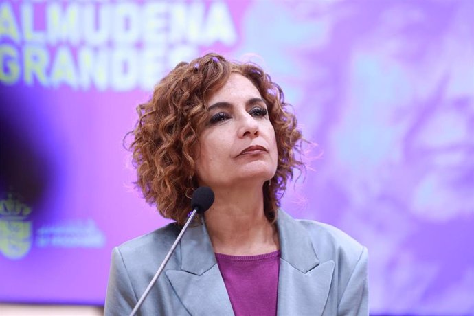 La vicepresidenta primera del Gobierno y ministra de Hacienda, María Jesús Montero