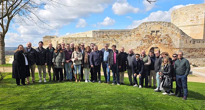 Reunión de los directivos de Euroca Caja Rural en Zamora.