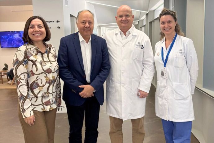 Visita de los auditores de ESHRE a Inebir