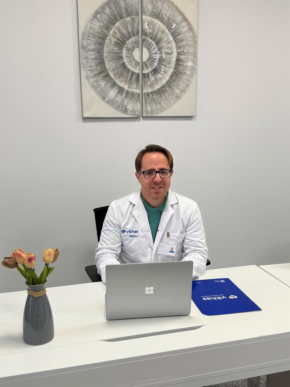 El doctor Jose Enrique Sánchez, jefe del servicio de Pediatría de los Hospitales Vithas Xanit Internacional y Vithas Málaga