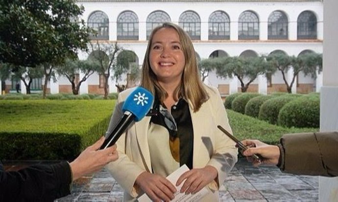 La portavoz de Economía del Grupo Socialista en el Parlamento andaluz, Alicia Murillo.