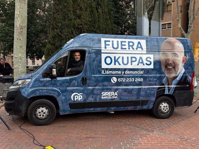 La "caravana antiokupa" del PP