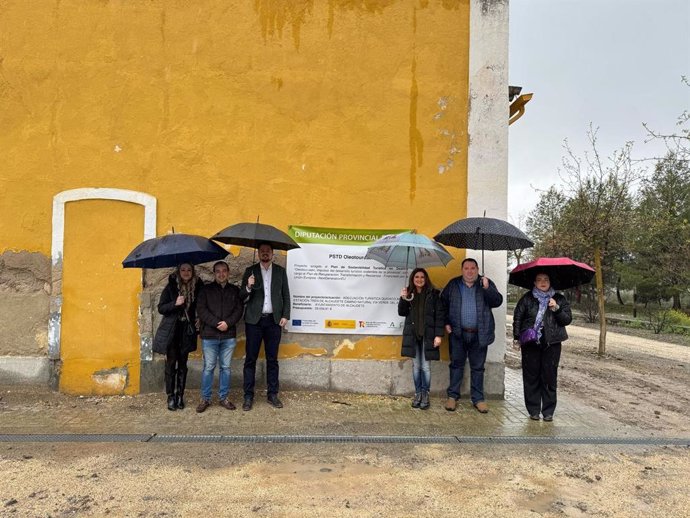 Visita a la antigua estación de Alcaudete.