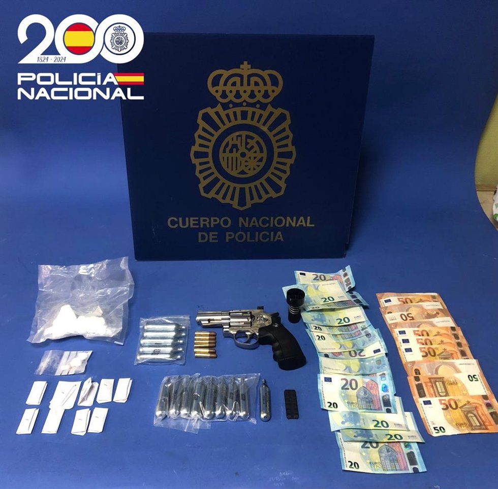 Desmantelado un 'punto negro' de venta de cocaína en pleno centro de Burgos .