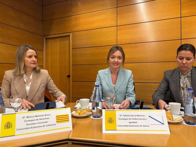 La conselleira de Política Social e Igualdade, Fabiola García, participa en el Pleno del Consejo Territorial de Servicios Sociales y Dependencia.