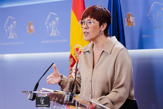 Archivo - La portaveu de Compromís al Congrés, Agueda Micó. 