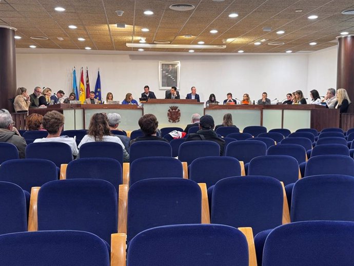 Imagen del Pleno del Ayuntamiento de San Javier