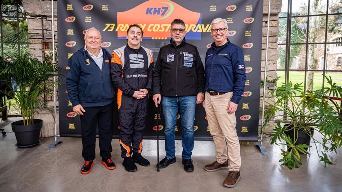 Archivo - Presentación a medios del 73 Rally KH-7 Costa Brava, en el espacio Mas Marroch de El Celler de Can Roca