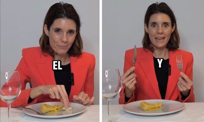 A tortilla de patatas não é consumida com garfo e faca: o erro de etiqueta que muitas pessoas cometem sem saber.