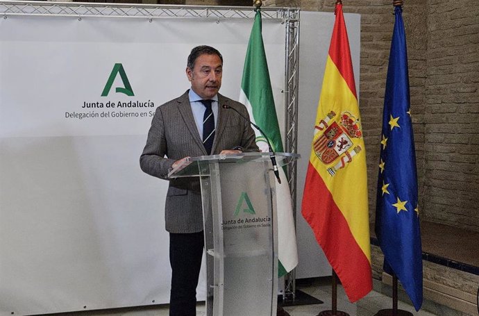 El delegado del Gobierno andaluz en Sevilla, Ricardo Sánchez.