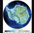 Así sería la Antártida sin hielo: altas montañas y cañones profundos