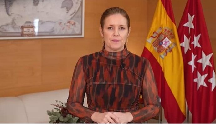 Archivo - La consejera de Familia, Juventud y Asuntos Sociales de la Comunidad de Madrid, Ana Dávila, el 31 de enero de 2025, en Madrid.
