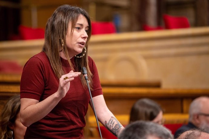 La diputada de la CUP, Laure Vega