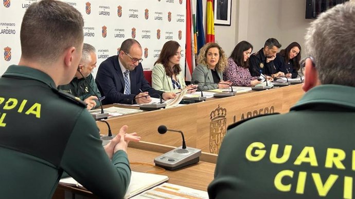 La tasa de criminalidad de Lardero se situó en 22,52 al finalizar 2024, "encadenándose cuatro años de descenso"