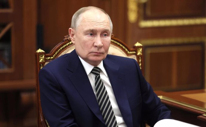 Vladimir Putin, presidente de Rusia.