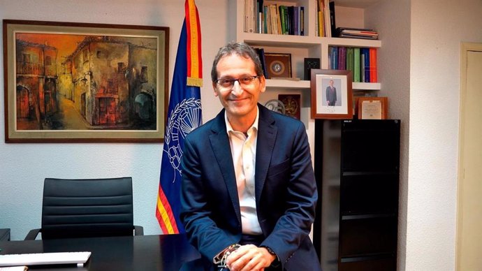 Imagen del presidente del Consejo General de Colegios Oficiales de Químicos de España, Ricardo Díaz.