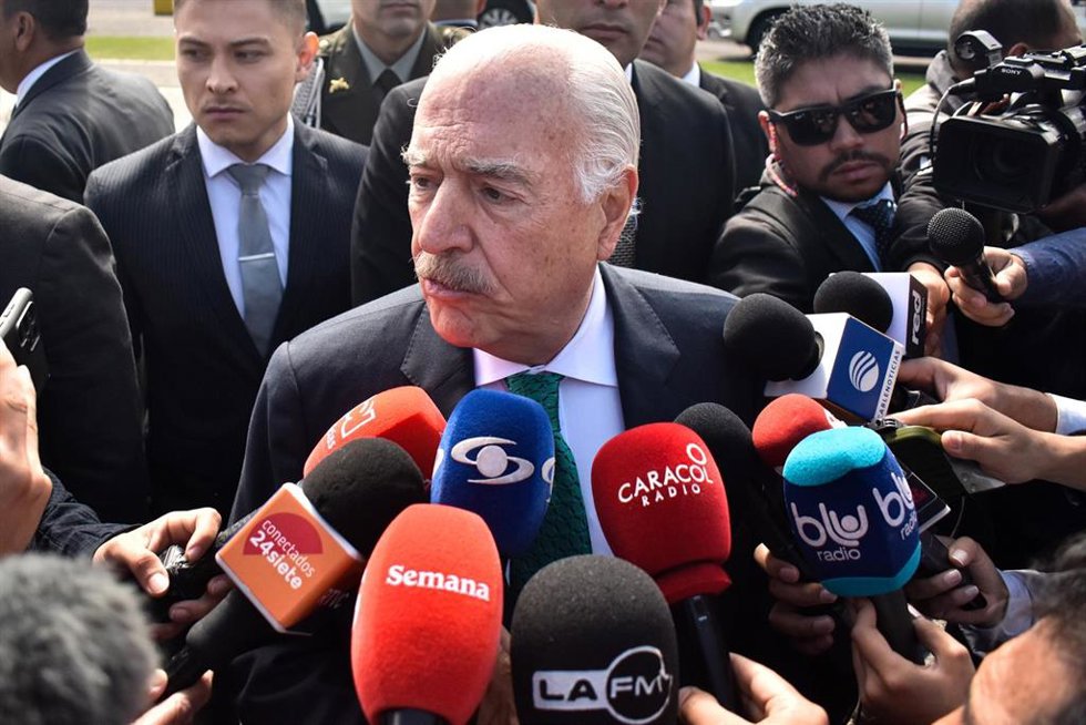Archivo - El expresidente de Colombia Andrés Pastrana 