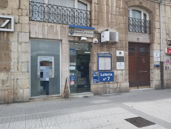 Administración de Loterías número 7 de Santander, ubicada en el Paseo de Pereda 15.